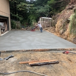 Bayside concrete slab