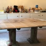 Glass Top Table