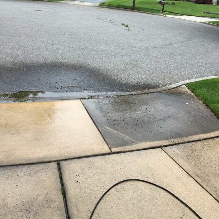 Entrance to driveway