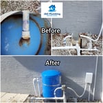 Water pressure tank replaced