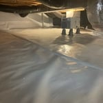 Crawl Space Encapsulation w/ AprilAire Dehu