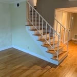 Glue down engineered / stair install