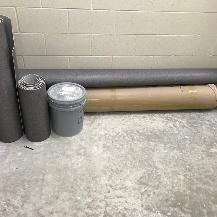Locker Rooms w/Sheet Vinyl
