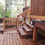 stain deck