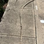 Old water line