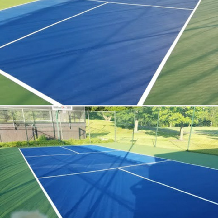 Outdoor Court Install