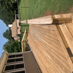 Before pressure wash