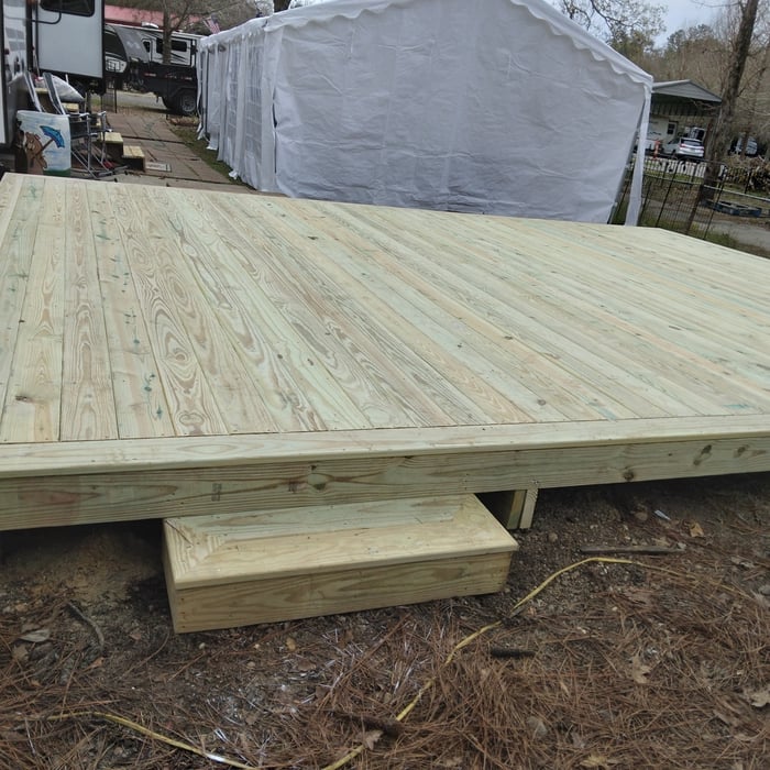 New porch
