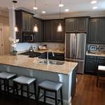 Cabinet Refinishing After Picture