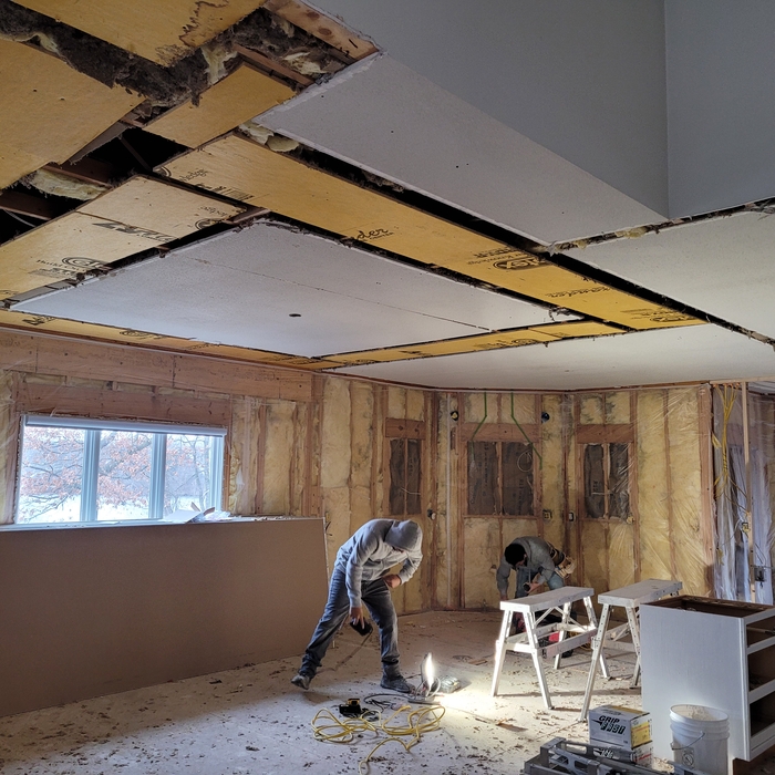 Start of a new Drywall Install Job!