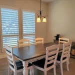 Shutters 4 1/2" Louvers with clear view
