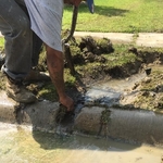 Surface Drain Install