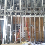 In-wall rough-in installation