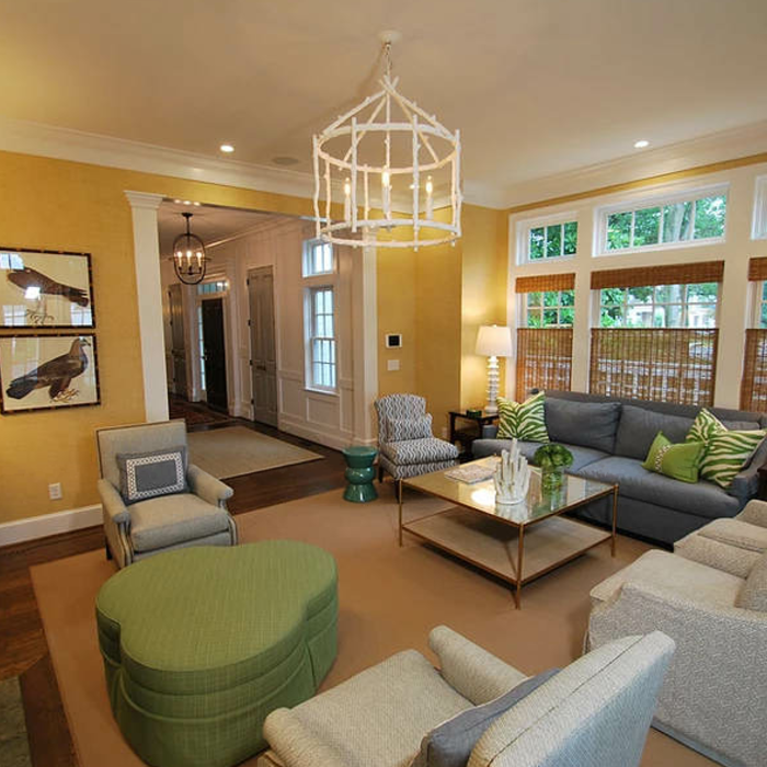 Coastal Formal Living Room
