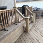 Custom Poolside Deck