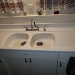 farm style kitchen sink refinish