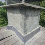 Stone Chimney Prep