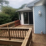 After initial pressure wash