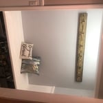 floating bench with custom coat rack