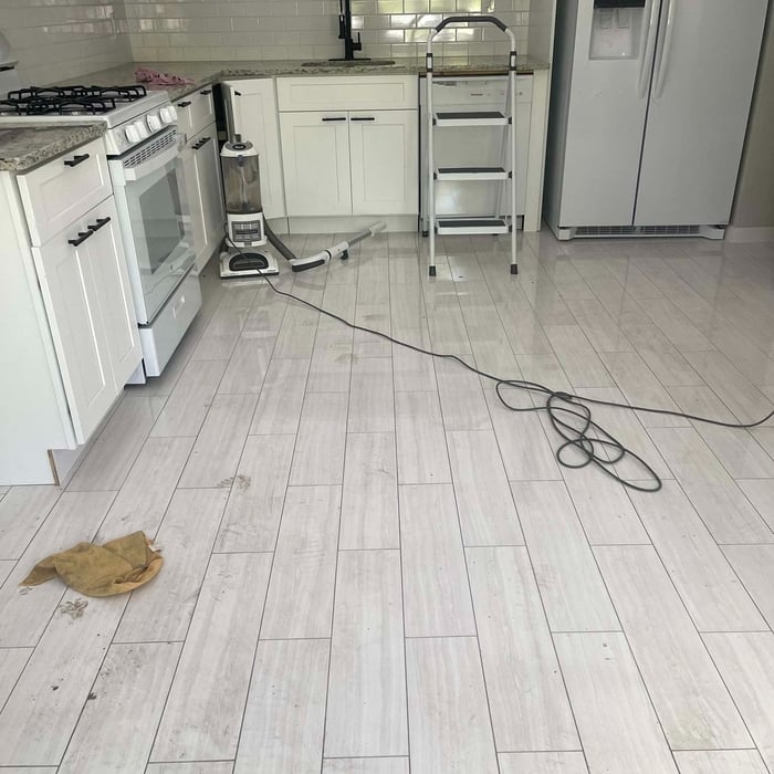 After cleaning