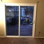 Sliding door install