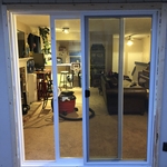 Sliding door install