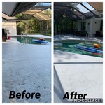 Pool Deck Cleaning