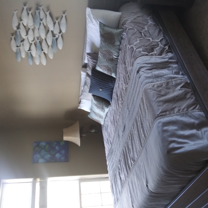 Made bed