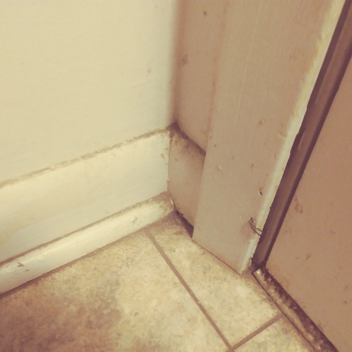 Baseboard clean