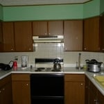 Kitchen before