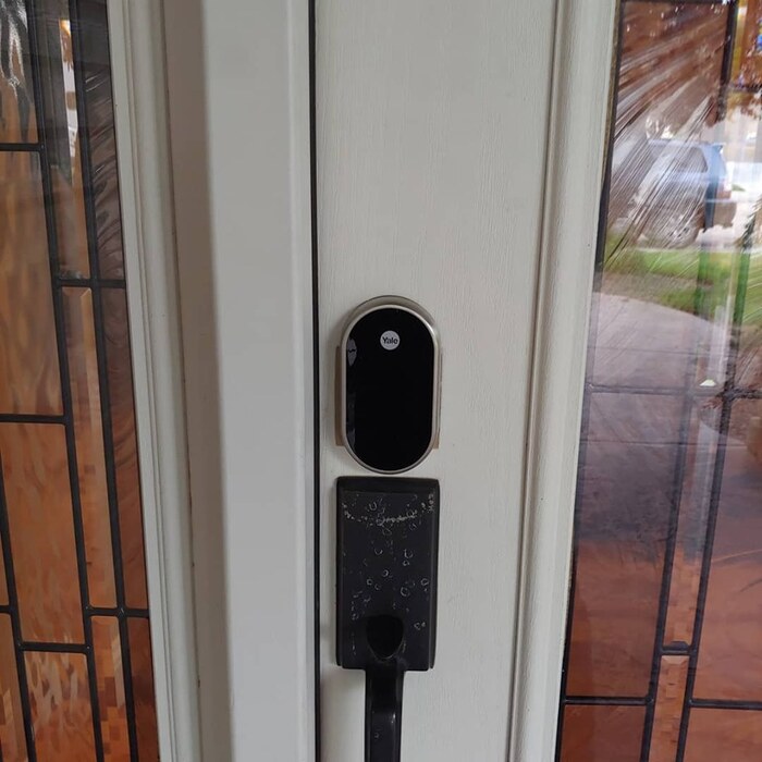 Yale Lock - Exterior side