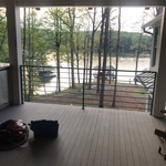 Lake house rails