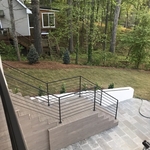 Lake house rails
