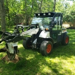 My stump grinding unit.