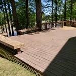 re finished deck