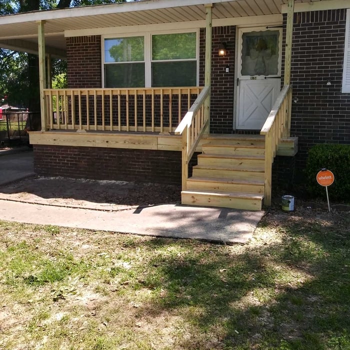 new porch