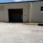 Store front showing the address number