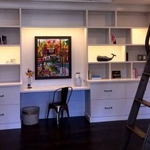 Custom Shelving and Loft Ladder