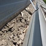 Before gutter clean