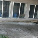 pressure washing completed