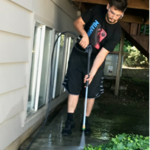 Pressure Washing with care