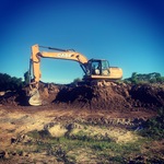 Loading Topsoil