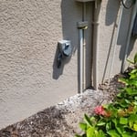 Outdoor Generator Outlet Install