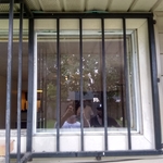 We installed a single pane the same day of service