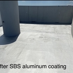 After SBS Aluminum coating