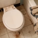 Bathroom before