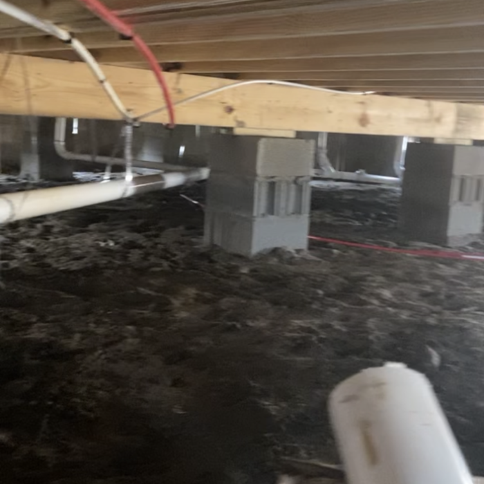 Crawl space rough in