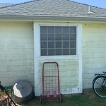 Before I pressure washed