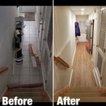 Hallway floor