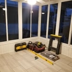 Enclosed acrylic room